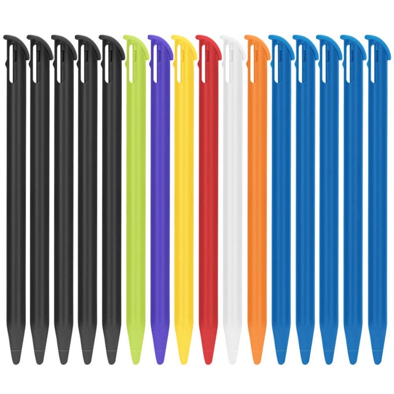 FENGWANGLI New 3DS XL Stylus, 16 Pcs Stylus Pen Set for New Nintendo 3DS XL and New 3DS LL(8 Colors) - Image 1